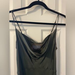 Anthropologie Bias slip dress